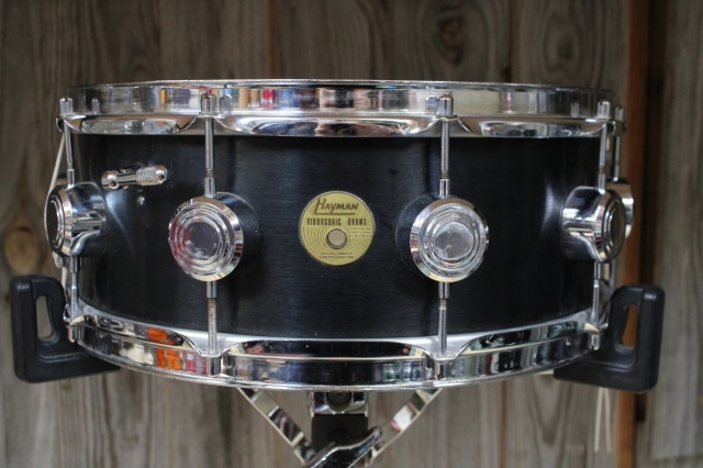 Hayman Vibrasonic 14x5.5 in Black Ingot rustydrums